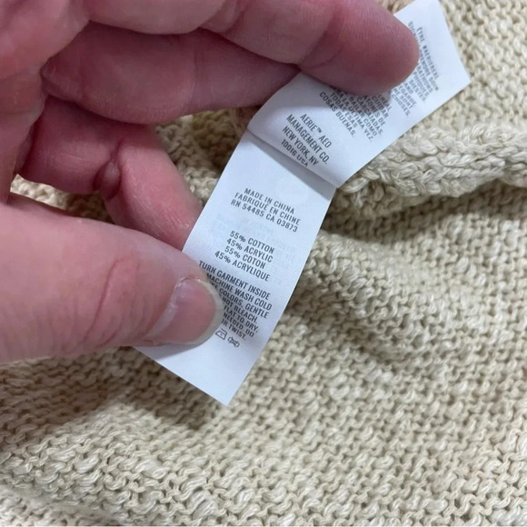 New Aerie Oversized Drop Shoulder Sweater Tan - Picture 5 of 8